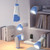 Multifunctional Reading Desk Lamp Flashlight Wall Mounted Bedside Lamp Folding Camping Lamp(White)