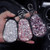Diamond Car Gourd Key Case Car Key Case(Purple Diamond)