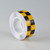 PVC Lattice Reflective Belt Generic Film Traffic Safety Facilities Anti-Collision Warning Stickers(Blue White)