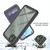 For Motorola Moto G9 Power(2021) Starry Sky Solid Color Series Shockproof PC + TPU Case with PET Film(Black)