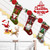 Christmas Faceless Doll Decoration Pendant Cartoon Children Gift Candy Bag(Grey)