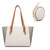 3 in 1 Fashion Simple Lady Diagonal Large Capacity Handbag(Navy Blue)