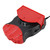 DC 12V 150W Cold and Warm Dual Use Three Outlet Car Auto Electronic Heater Fan Windshield Defroster Demister(Red)