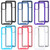 For Samsung Galaxy A72 5G / 4G Starry Sky Solid Color Series Shockproof PC + TPU Protective Case(Purple)