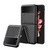 For Samsung Galaxy Z Flip3 5G DUX DUCIS Venice Series Shockproof Genuine Leather Phone Case(Black)