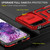 For Samsung Galaxy S20+ Armor PC + TPU Camera Shield Phone Case(Red)