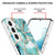 For Samsung Galaxy S23 5G Electroplating IMD Splicing Dual-side Marble TPU Phone Case(Blue) For Samsung Galaxy S23 5G Electroplating IMD Splicing Dual-side Marble TPU Phone Case(Blue)