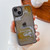 For iPhone 13 Oil Painting Electroplating TPU Phone Case(Grey)