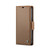 For iPhone 13 mini CaseMe 023 Butterfly Buckle Litchi Texture RFID Anti-theft Leather Phone Case(Brown)