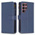 For Samsung Galaxy S22 Ultra 5G 9 Card Slots Zipper Wallet Leather Flip Phone Case(Blue) For Samsung Galaxy S22 Ultra 5G 9 Card Slots Zipper Wallet Leather Flip Phone Case(Blue)