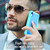For iPhone XR PC + Rubber 3-layers Shockproof Protective Case with Rotating Holder(Mint Green + Blue)