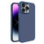 For iPhone 14 Pro Max All-inclusive TPU Edge Acrylic Back Phone Case(Navy Blue)