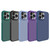 For iPhone 14 Pro Max All-inclusive TPU Edge Acrylic Back Phone Case(Navy Blue)