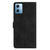 For Xiaomi Redmi Note 12 5G Flower Butterfly Embossing Pattern Leather Phone Case(Black)