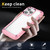 For iPhone 12 Pro Max Skin Feel TPU + PC Phone Case(Transparent Pink)