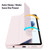 For Samsung Galaxy Tab A9 DUX DUCIS TOBY Series Antiskid Leather Tablet Case with Sleep / Wake-up Function(Pink)