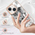 For iPhone 14 Electroplating Marble Dual-side IMD Phone Case(Totem Elephant)