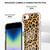 For iPhone SE 2022 / SE 2020 / 8 / 7 Electroplating Marble Dual-side IMD Phone Case(Leopard Print)