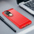 For OPPO Reno10 Pro 5G Global / Reno10 Global Brushed Texture Carbon Fiber TPU Phone Case(Red)