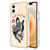 For iPhone 12 / 12 Pro Electroplating Marble Dual-side IMD Phone Case(Lucky Dog)