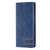 For iPhone 13 mini TTUDRCH RFID Retro Texture Magnetic Leather Phone Case(Blue)