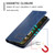 For iPhone 13 mini TTUDRCH RFID Retro Texture Magnetic Leather Phone Case(Blue)