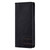 For Samsung Galaxy S21+ 5G TTUDRCH RFID Retro Texture Magnetic Leather Phone Case(Black)