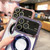 For iPhone 14 Pro MagSafe Shockproof TPU Phone Case with Lens Film(Black Purple)