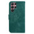 For Samsung Galaxy S22 Ultra 5G Little Tiger Embossed Leather Phone Case(Green) For Samsung Galaxy S22 Ultra 5G Little Tiger Embossed Leather Phone Case(Green)