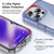 For iPhone 15 Pro iPAKY YG Series Transparent PC+TPU Phone Case(Transparent)
