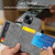 For iPhone 15 Plus Double Buckle Card Slots PU+TPU Phone Case(Black)
