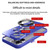 For iPhone 13 Eagle Eye Lens CD Texture MagSafe Magnifier Phone Case(Dark Green)