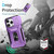 For iPhone 14 Pro Max Sliding Camshield Holder Phone Case(Purple)