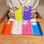 For iPhone 15 Pro Dreamland 3 in 1 Clear Color Transparent Frame PC + TPU Phone Case(Orange)