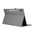 For Samsung Galaxy Tab S9 Horizontal Flip TPU + Fabric PU Leather Tablet Case(Grey)