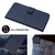For Xiaomi Poco X4 Pro 5G Rhombic Texture Leather Phone Case with Lanyard(Blue)