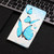 For Samsung Galaxy A54 Oil Embossed 3D Drawing Leather Phone Case(3 Butterflies)
