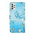 For Samsung Galaxy A23 Oil Embossed 3D Drawing Leather Phone Case(Blue Butterflies)