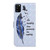 For Samsung Galaxy A41 Oil Embossed 3D Drawing Leather Phone Case(Blue Feather)