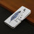 For Samsung Galaxy A41 Oil Embossed 3D Drawing Leather Phone Case(Blue Feather)