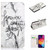For Samsung Galaxy A70 Oil Embossed 3D Drawing Leather Phone Case(Words Marble)