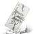 For Samsung Galaxy S20 Oil Embossed 3D Drawing Leather Phone Case(Words Marble)