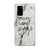 For Samsung Galaxy Note20 Oil Embossed 3D Drawing Leather Phone Case(Words Marble)
