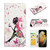 For Samsung Galaxy S22 Ultra 5G Oil Embossed 3D Drawing Leather Phone Case(Flower Fairy) For Samsung Galaxy S22 Ultra 5G Oil Embossed 3D Drawing Leather Phone Case(Flower Fairy)