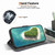 For OPPO Reno9 Pro Crystal Texture Colored Drawing Leather Phone Case(Cat Tiger Reflection)