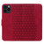 For iPhone 14 Pro Max Business Diamond Buckle Leather Phone Case with Lanyard(Wine Red)