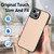 For iPhone 11 Pro Max Carbon Fiber Texture Leather Back Cover Phone Case(Khaki)