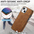 For iPhone 13 Skin-Feel Electroplating TPU Shockproof Phone Case(Brown)