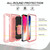 For iPhone X / XS PC + Rubber 3-layers Shockproof Protective Case with Rotating Holder(Rose Gold)