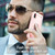 For iPhone X / XS PC + Rubber 3-layers Shockproof Protective Case with Rotating Holder(Rose Gold)